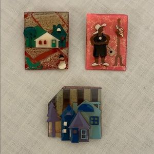 Trio of Novelty Pins